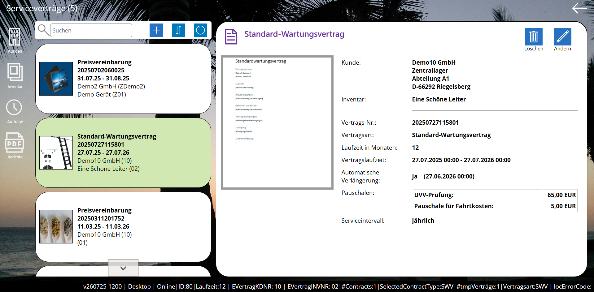 pobvol|pssService Board|Screen:Serviceverträge