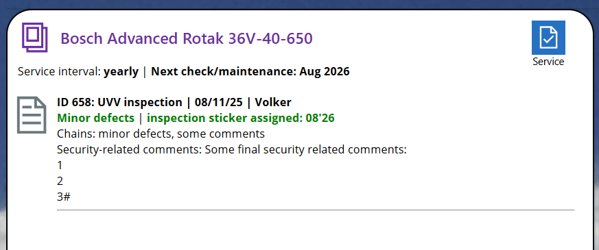 pobvol|pssService Board|Screen:Customer devices|Services