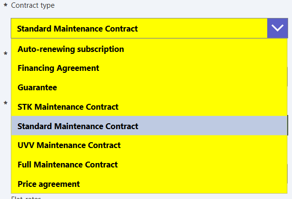 pobvol|pssService Board|Screen:Service contracts|Vertragsarten