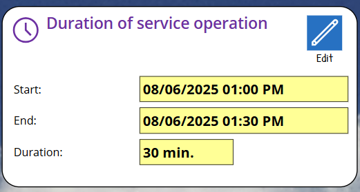 pobvol|pssService Phone|Screen:Service activity|Working hours