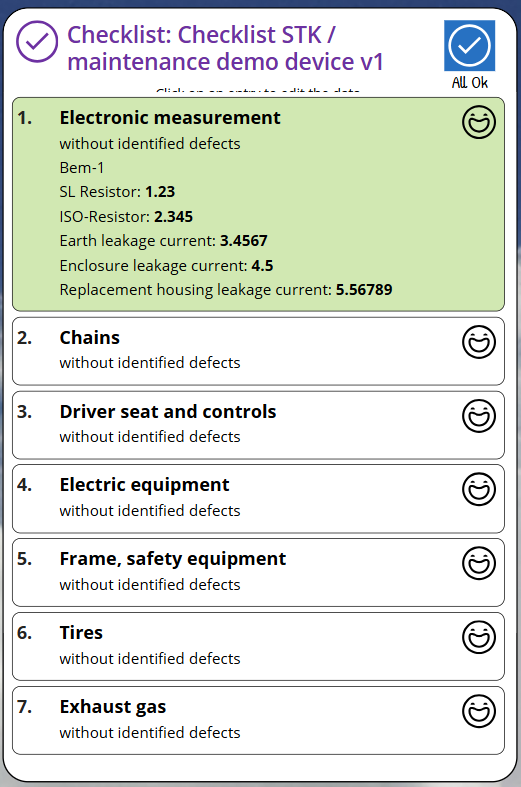 pobvol|pssService Phone|Screen:Service activity|Checklist filled